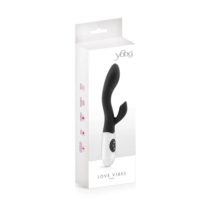 Vibrateur double stimulation - Naya | 10 Modes de Vibration & Double Plaisir Point G & Clito Yoba Paris Sensations plus