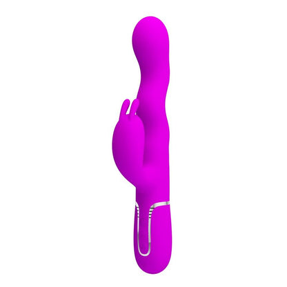 Vibrateur Double Stimulation - Pretty Love Laursen | Mouvements d’Ondulation Internes Pretty Love Sensations plus