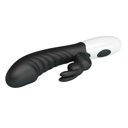 Vibrateur Double Stimulation - Pretty Love Naughty Bunny | 30 Modes, 2 Moteurs Pretty Love Sensations plus