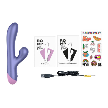 Vibrateur Double Stimulation - ROMP Pulse | Clitoris & point G ROMP Sensations plus