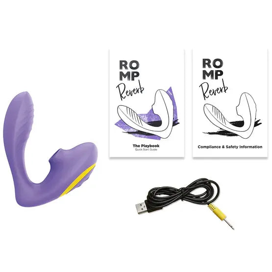 Vibrateur Double Stimulation - ROMP Reverb | Vibrations & Succions ROMP Sensations plus