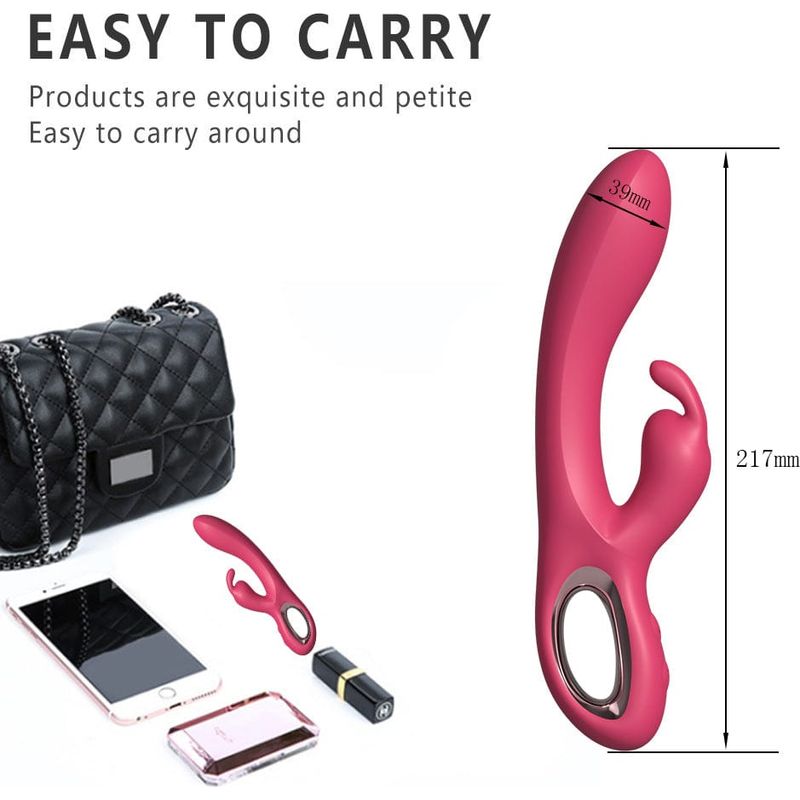 Vibrateur Double Stimulation- Secwell - Rabbit Gentleman Secwell Sensations plus