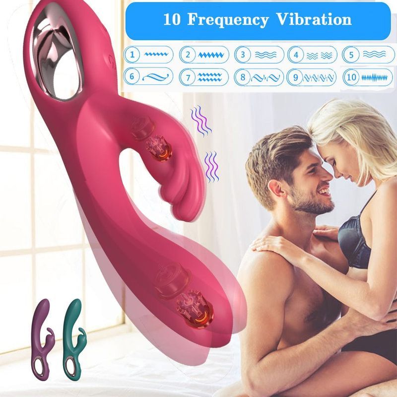 Vibrateur Double Stimulation- Secwell - Rabbit Gentleman Secwell Sensations plus