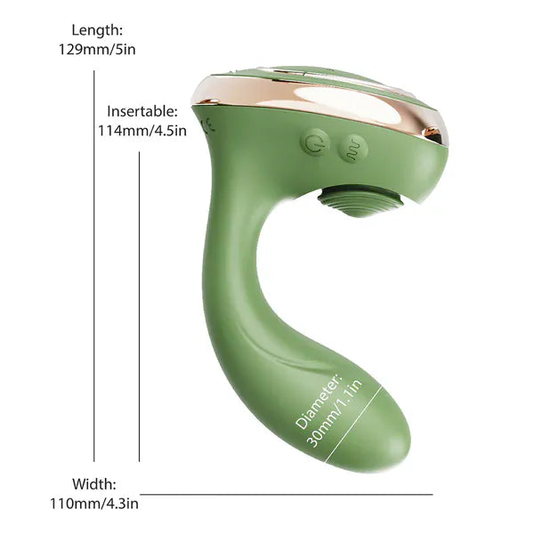 Vibrateur Double Stimulation - The Swan Reign | Vibrations Profondes & Ultra Puissantes Swan Sensations plus