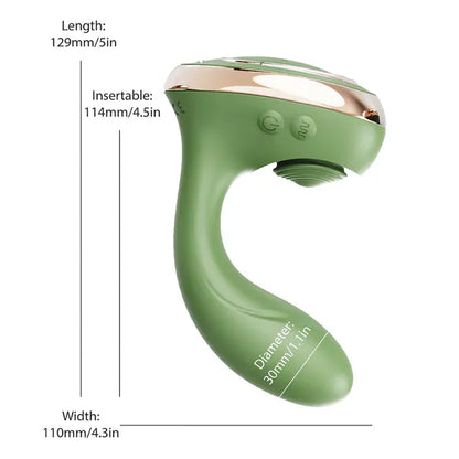 Vibrateur Double Stimulation - The Swan Reign | Vibrations Profondes & Ultra Puissantes Swan Sensations plus