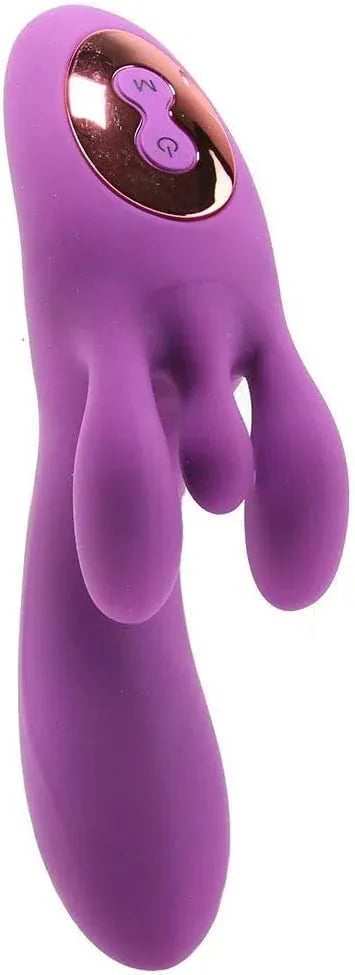 Vibrateur Double Stimulation - Triple Tickler Massager | 3 Moteurs Nasstoys Sensations plus