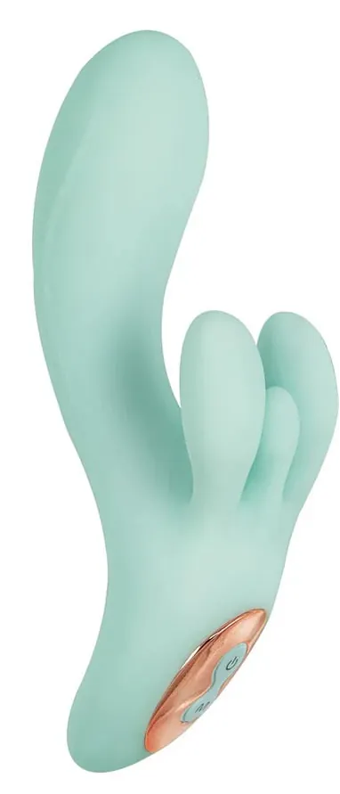 Vibrateur Double Stimulation - Triple Tickler Massager | 3 Moteurs Nasstoys Sensations plus