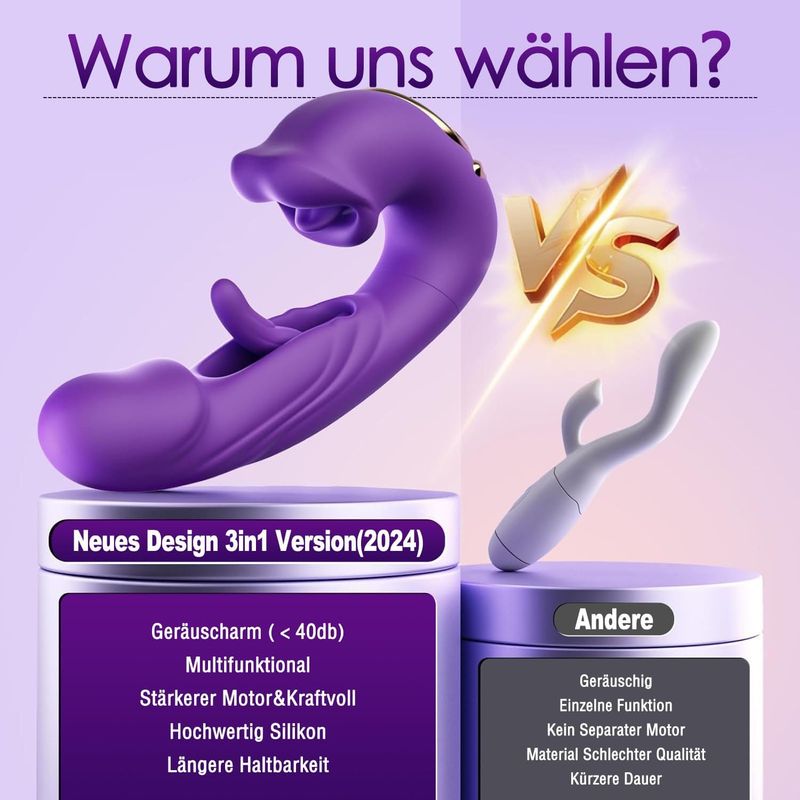 Vibrateur Double Stimulation - TripleWave Good Vibrations | Osez-Vous Osez-Vous Sensations plus