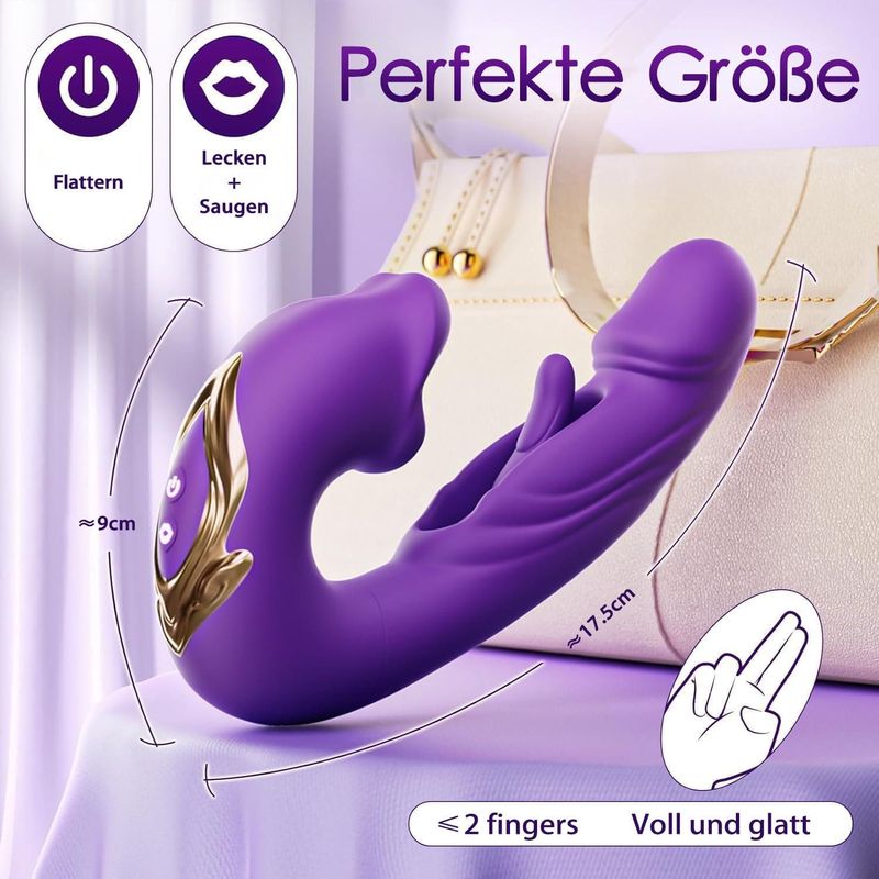 Vibrateur Double Stimulation - TripleWave Good Vibrations | Osez-Vous Osez-Vous Sensations plus