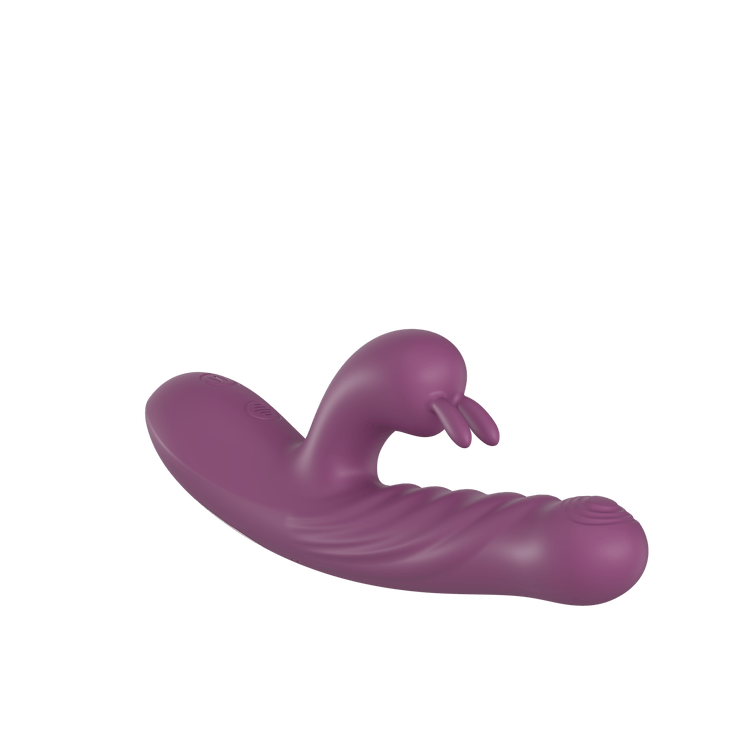 Vibrateur Double Stimulation & Va-et-Vient - Le Performant Lapin | Point G & Clitoris Secwell Sensations plus