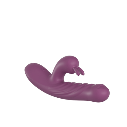 Vibrateur Double Stimulation & Va-et-Vient - Le Performant Lapin | Point G & Clitoris Secwell Sensations plus