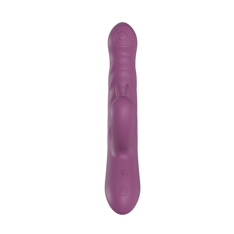 Vibrateur Double Stimulation & Va-et-Vient - Le Performant Lapin | Point G & Clitoris Secwell Sensations plus