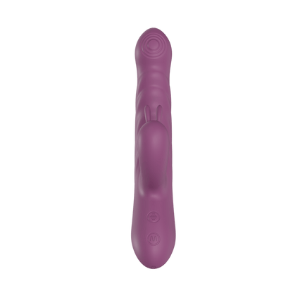 Vibrateur Double Stimulation & Va-et-Vient - Le Performant Lapin | Point G & Clitoris Secwell Sensations plus