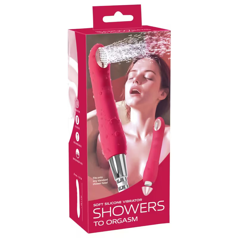 Vibrateur & Douche Clitoris - Showers to Orgasm | 10 Modes de Vibrations & Jets d’Eau You2Toys Sensations plus