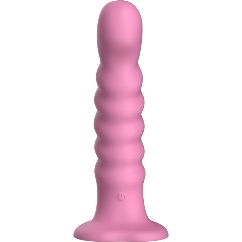 Vibrateur - Duo Moyen Vibro Ondulé | 10 Vibrations & Harnais Compatible Adore U DUO Sensations plus