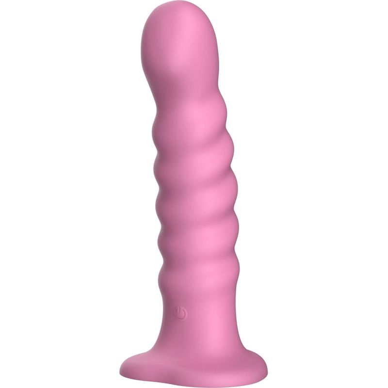 Vibrateur - Duo Petit Vibro Ondulé | 10 Vibrations & Harnais Compatible Adore U DUO Sensations plus