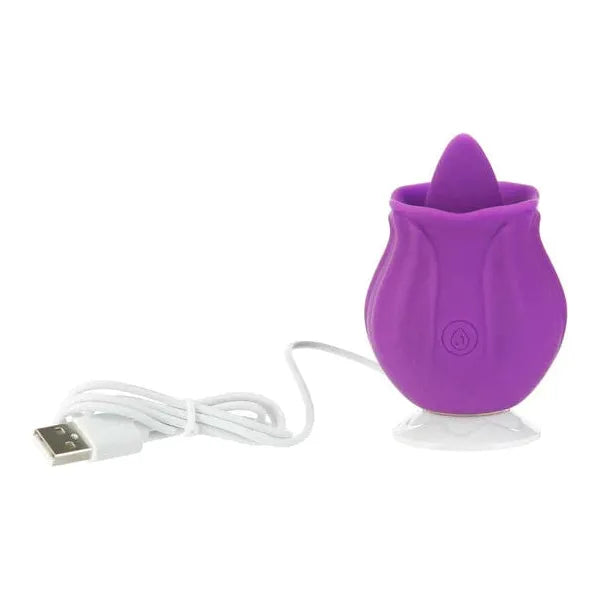 Vibrateur - Happy Meeting - Rose Flickering Tongue Sensations Plus Sensations plus