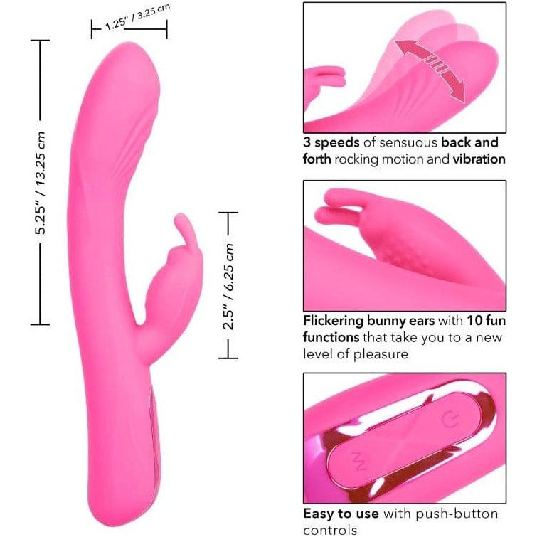 Vibrateur - Jack Rabbit - Elite Rocking Rabbit - Calexotics CalExotics Sensations plus
