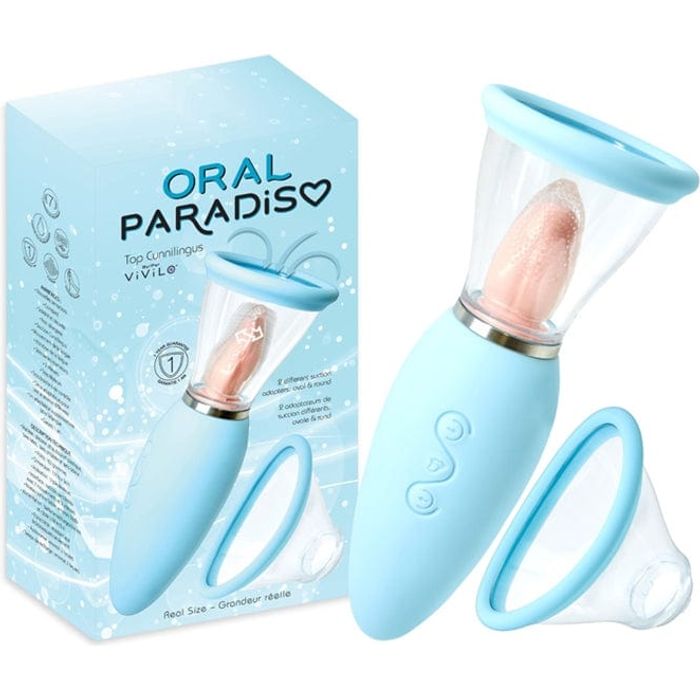 Vibrateur Langue et Succion - ViViLo - Oral Paradiso Vivilo Sensations plus