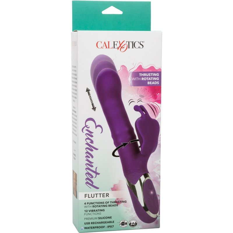 Vibrateur Lapin - Calexotics - Enchanted Flutter CalExotics Sensations plus