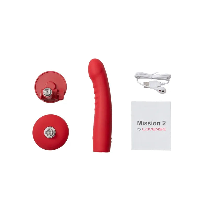 Vibrateur – Lovense Mission 2 | Dildo Tactile Contrôlé par Application Lovense Sensations plus