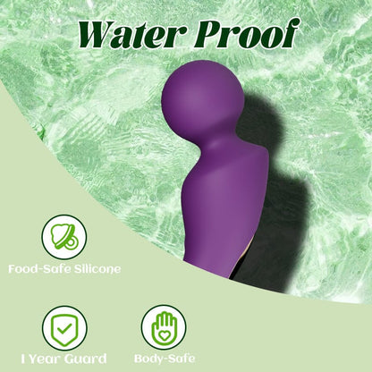 Vibrateur Mini Wand - Bonnie | 10 vibrations, Rechargeable & Waterproof Secwell Sensations plus