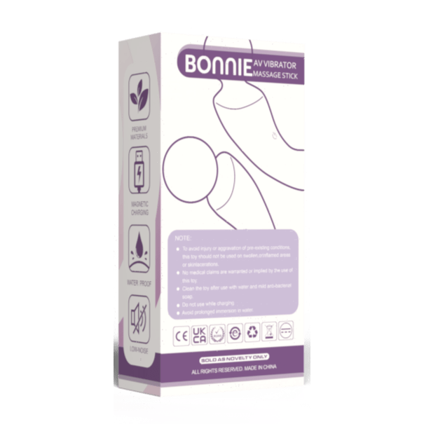 Vibrateur Mini Wand - Bonnie | 10 vibrations, Rechargeable & Waterproof Secwell Sensations plus