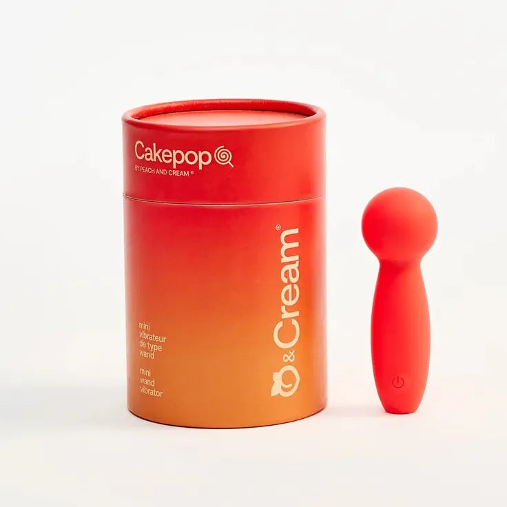 Vibrateur Mini Wand - Cakepop | Peach & Cream Peach & Cream Sensations plus