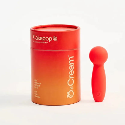 Vibrateur Mini Wand - Cakepop | Peach & Cream Peach & Cream Sensations plus