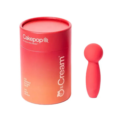 Vibrateur Mini Wand - Cakepop | Peach & Cream Peach & Cream Sensations plus