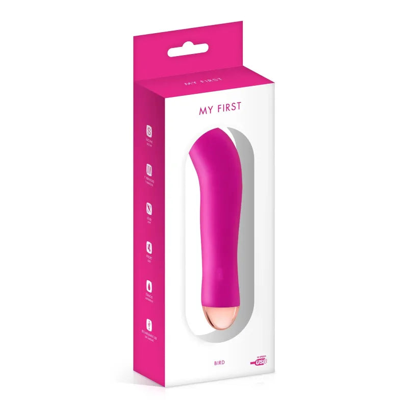 Vibrateur Point G - Bird My First | 7 Modes, USB, Silicone Doux & Étanche My First Sensations plus