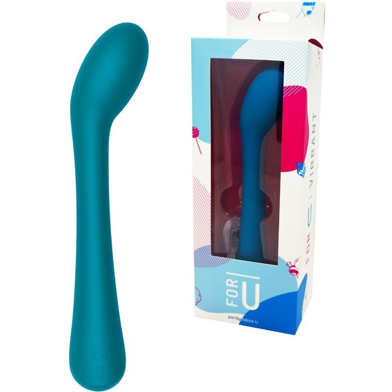 Vibrateur Point G - For U Jelly Beans | 10 Modes de Plaisir Généreux Adore U - For U Sensations plus