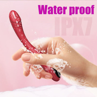 Vibrateur Point G Incurvé - Pleaser Pro G Spot | 7 po & Rechargeable The Pleasure Compagny Sensations plus