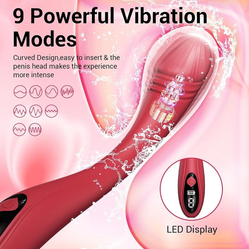 Vibrateur Point G Incurvé - Pleaser Pro G Spot | 7 po & Rechargeable The Pleasure Compagny Sensations plus