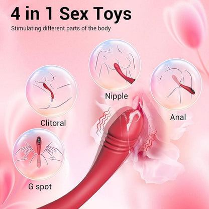 Vibrateur Point G Incurvé - Pleaser Pro G Spot | 7 po & Rechargeable The Pleasure Compagny Sensations plus