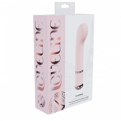 Vibrateur Point G - Loveline Chérie | Rechargeable, Silicone & 10 Modes de Vibration Loveline Sensations plus