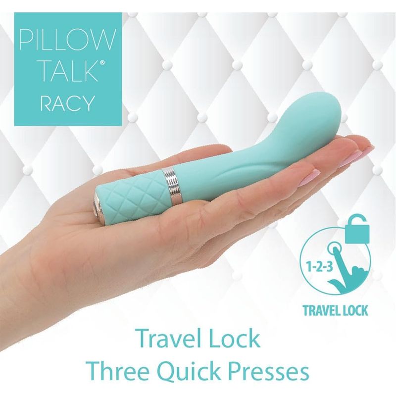 Vibrateur Point-G - Pillow Talk Racy | Orné d’un Cristal Swarovski Pillow Talk Sensations plus