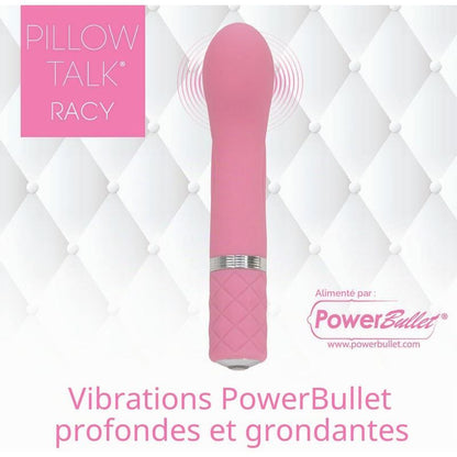 Vibrateur Point-G - Pillow Talk Racy | Orné d’un Cristal Swarovski Pillow Talk Sensations plus