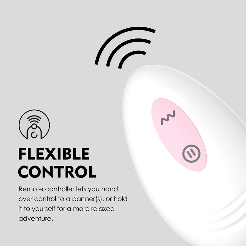 Vibrateur Polyvalent à Distance - La Vague du Plaisir | Stimulation & Plaisir Mains Libres WInYI Sensations plus