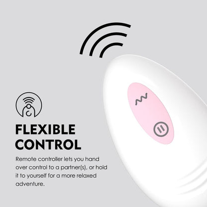 Vibrateur Polyvalent à Distance - La Vague du Plaisir | Stimulation & Plaisir Mains Libres WInYI Sensations plus