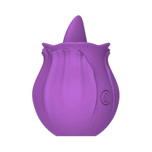 Vibrateur pour clitoris - Happy Meeting - Rose Flickering Tongue Sensations Plus Sensations plus