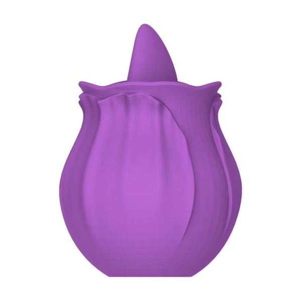 Vibrateur pour clitoris - Happy Meeting - Rose Flickering Tongue Sensations Plus Sensations plus