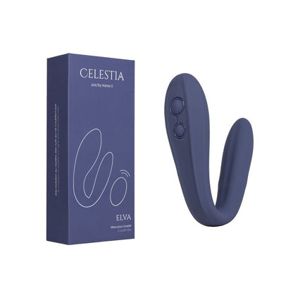 Vibrateur pour Couple - Celestia Elva Adore U | Double Stimulation Celestia - Adore U Sensations plus