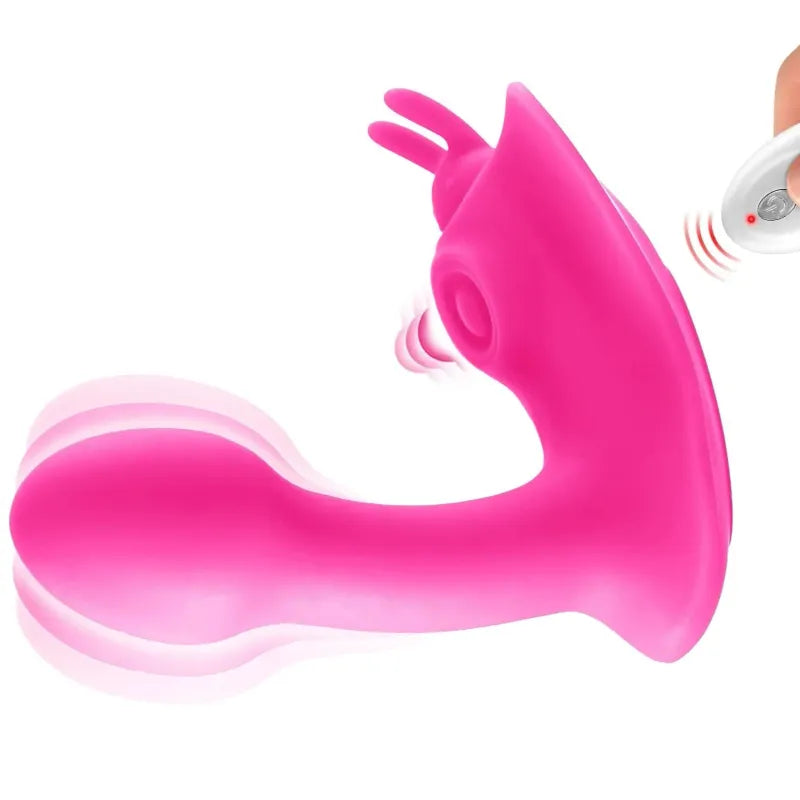 Vibrateur pour Culotte 3-en-1 - Butterfly de Yoba Paris | Clitoris, Vulve & Point G Yoba Paris Sensations plus