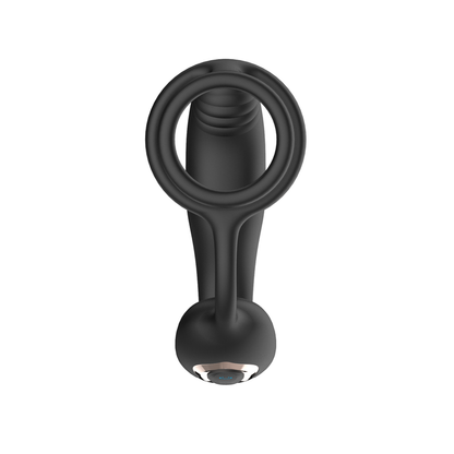 Vibrateur Prostate 360° - Becky Buckle Ring | Double Moteur & Anneau Pénien Secwell Sensations plus