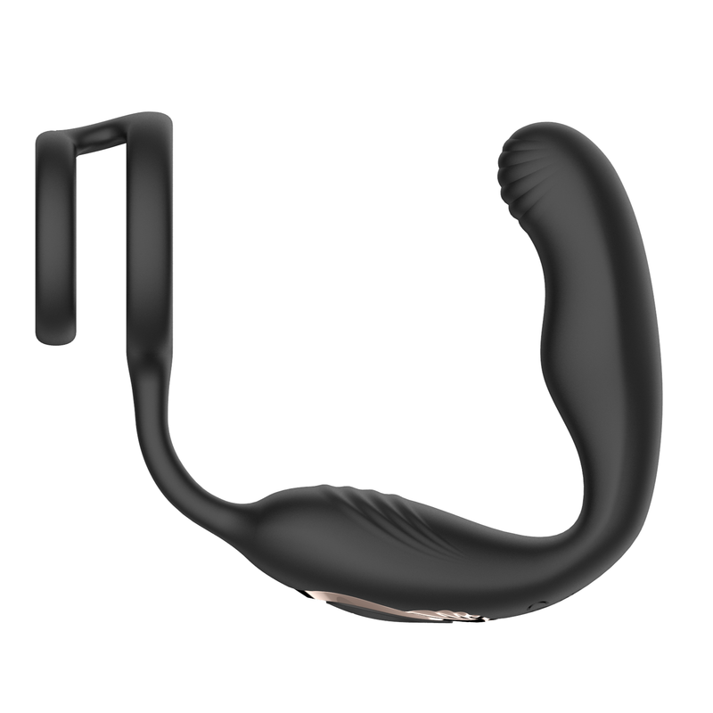 Vibrateur Prostate 360° - Becky Buckle Ring | Double Moteur & Anneau Pénien Secwell Sensations plus