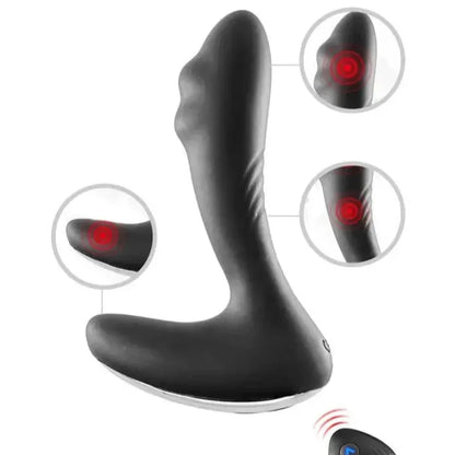 Vibrateur Prostate à Distance – Blue Junker | Triple Plaisir, Périnée, Point P & Anus Blue Junker Sensations plus