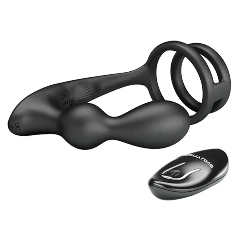 Vibrateur Prostate & Anneau - Marshall | Érection Ferme & Plaisir Intense Pretty Love Sensations plus