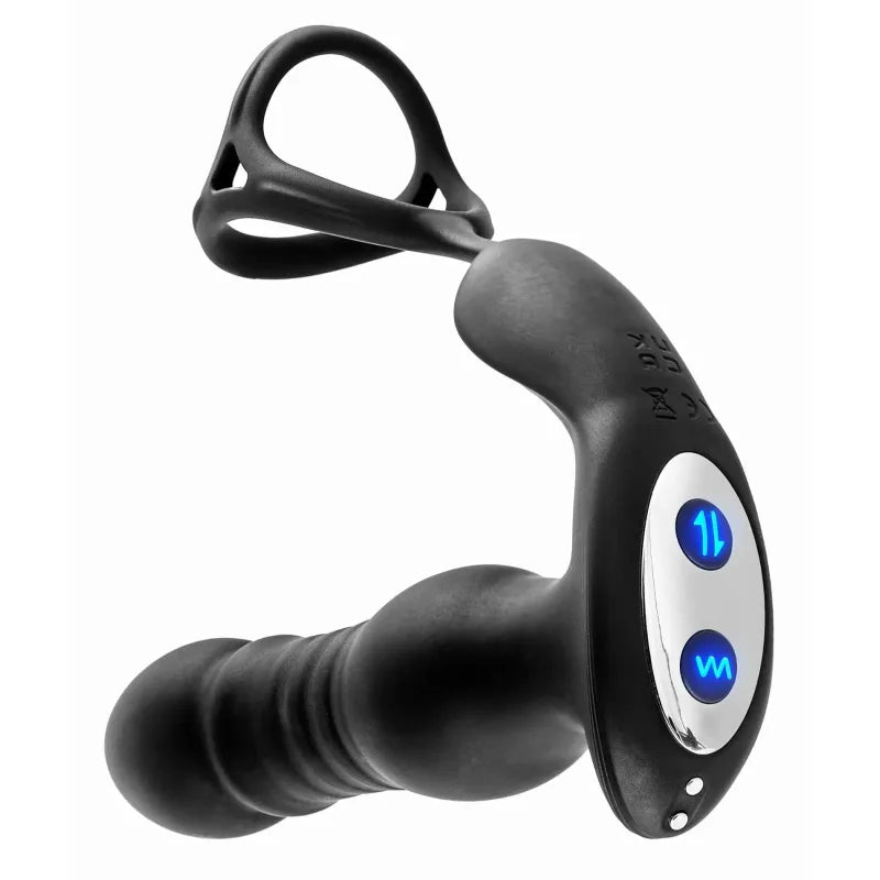 Vibrateur Prostate, Va-et-Vient & Anneau - Blue Junker | Périnée, Point P & Anus Blue Junker Sensations plus