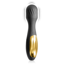 Vibrateur Puissant Wand - Black Empire My Sultana | Masseur Discret 10 Vibrations 17,5 cm Sensations Plus Sensations plus